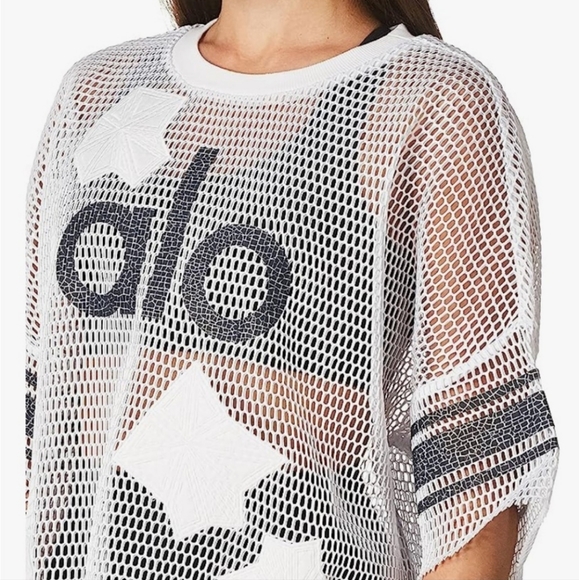 NIB Alo Jersey Short Sleeve Top - Picture 3 of 7